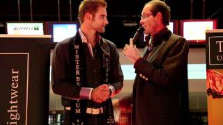 Mister Belgium Personality 2012 persvoorstelling [upl. by Nizam]