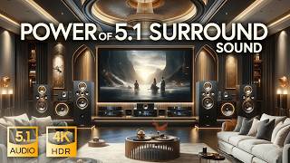 POWER of 51 Dolby Surround Sound 4K Test [upl. by Enniroc271]