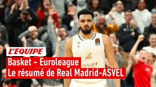 Basket  Euroligue  Le Real Madrid impitoyable avec lASVEL [upl. by Whallon565]