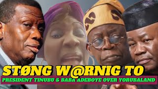 HA ISELE FE SELEIKILO TO LAGBARA SI AARE TINUBU ATI BABA ADEBOYE LORI YORUBA NATION [upl. by Diantha]