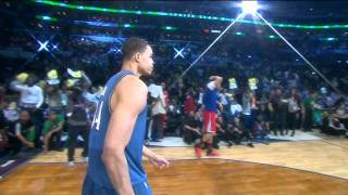 JaVale McGee Dunks Two Balls in Two Hoops [upl. by Sean220]