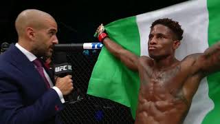 UFC 253 Hakeem Dawodu Octagon Interview [upl. by Todhunter]