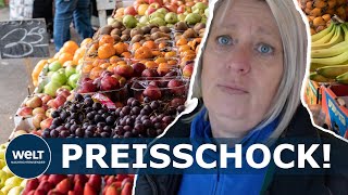 SCHOCKIERENDE PREISE Lebensmittel rund 62 Prozent teurer – Obst und Gemüse sogar noch teurer [upl. by Eramal325]