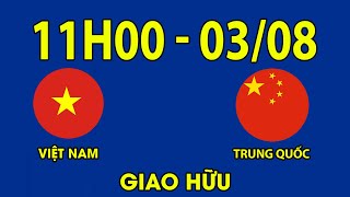 🔴U22 Việt Nam  U22 Trung Quốc  Giao Hữu  Màn Thể Hiện Đầy Tài Năng Của Tiến Linh [upl. by Carrew648]