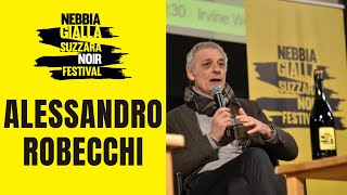 Alessandro Robecchi al NebbiaGialla Suzzara Noir Festival 2023 [upl. by Adahs]