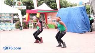 Jamaican Reggae Dancehall Routine  By Dance Xpressionz Part 2 [upl. by Algar]