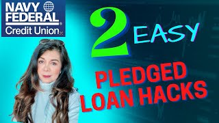 2 Easy Pledged Loan Hacks from NFCU Members credit navyfederal buildcredit creditscore [upl. by Enaitsirhc]