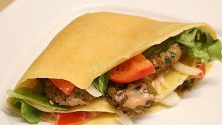 CRÊPE AUX KEFTA FACILE CUISINERAPIDE [upl. by Florio]