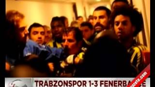 avni aker de gergin gece 10032014 kavgalı polis müdahalesi trabzonspor fenerbahçe [upl. by Dellora]