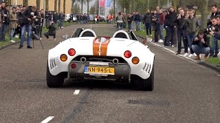 Spyker C8 Spyder SWB  Exhaust Sounds [upl. by Steinway131]