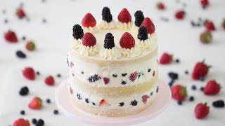 How to Make A Berry Cake [upl. by Potash837]