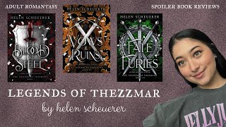 convincing you to read my current fave romantasy series ⚔️ legends of thezzmarr by helen scheuerer [upl. by Akimahc]