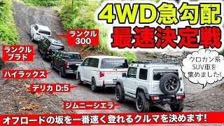 SUV車でオフロードの急勾配を全開でアタックして最速を決めました｜KUHL Racing SUV [upl. by Irotal]