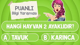 BİLGİ YARIŞMASI 🧠📺 Puanları Topla Genel Kültürünü TEST ET  Bul Bakalım [upl. by Symons]