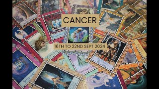 CANCER  THIS CALLS FOR A CELEBRATION  WEEKLY TAROT READING  SEPT 16TH TO 22ND 2024 [upl. by Adnilahs]