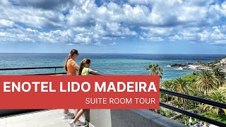 Enotel Lido Hotel Madeira  Suite Room Tour [upl. by Seavey]