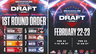 USFL Unveils Unique Format For Inaugural Player Draft Full USFL Draft Details [upl. by Eekcaj]