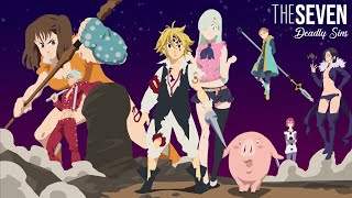 Seven Deadly Sins Movie 1 English Subbed Best Moments 38 [upl. by Nirehs]