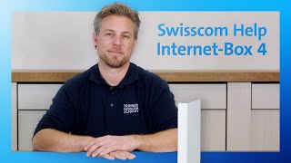 InternetBox 4 Unboxing und Inbetriebnahme  Swisscom Help [upl. by Anitsej]