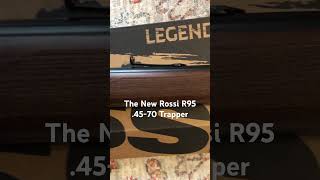 The new Rossi R95 4570 Trapper [upl. by Zeidman]