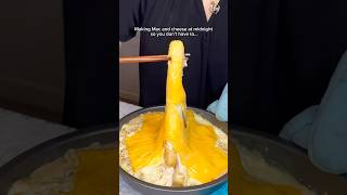 Making Mac and cheese so you don’t have to… shorts viral mukbang [upl. by Ylram]