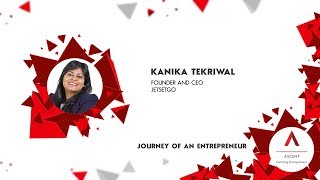 Journey of an Entrepreneur  Kanika Tekriwal at ASCENT Conclave 2017 [upl. by Nosdrahcir]