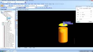 How to Positioning by CommandExplicitP POINTmoVEDragRelative in PDMS [upl. by Anirrehs]