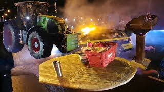 Blockade in Großbeeren Seefeld und Frankfurt Oder der Mittelstand und die Bauern machen Ernst [upl. by Lener]