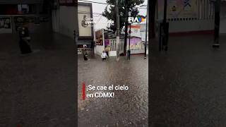 URGENTE  Alerta roja por lluvias en la alcaldía Tlalpan Hay severas inundaciones 🚨 [upl. by Eam578]