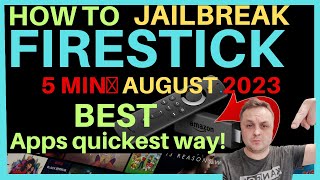 🔥JAILBREAK FIRESTICK IN AUGUST 2023  JAILBREAK FIRESTICK BEST TUTORIAL NEW UPDATES🔥 [upl. by Marybella]