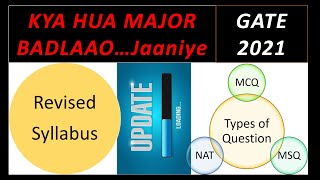 Part2 MAJOR UPDATES BY GATE COMMITTEE for GATE2021 Zaroor Dekhe WARNA [upl. by Kreg]