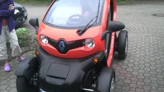 Testdrive with Renault Twizy 18 PS [upl. by Eissej]