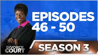 Episodes 46  50  Divorce Court OG  Season 3  LIVE [upl. by Wagoner732]