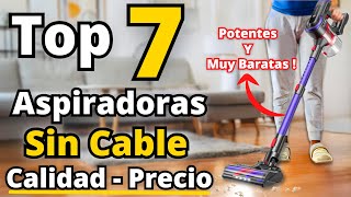 👉Las 7 Mejores Aspiradoras SIN CABLE de Escoba de 2024 Calidad Precio✅ [upl. by Nordine]