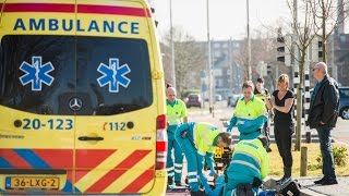 Fietser gewond bij ernstig ongeval op Biesdonkweg [upl. by Zetra]