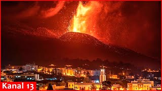 Etna volcano erupts sending ash and smoke into the sky [upl. by Turk433]