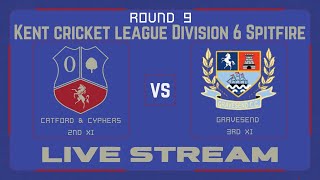 Catford amp Cyphers 2nd XI vs Gravesend 3rd XI [upl. by Nnaer729]