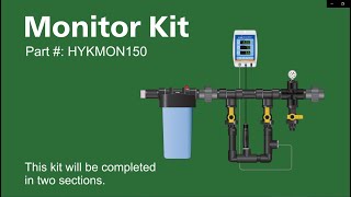 1 12quot Dosatron Nutrient Delivery System Monitor Kit Installation Video [upl. by Ecarret]