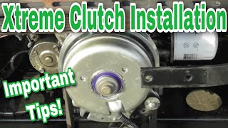 Xtreme Clutch Installation Video [upl. by Repard573]