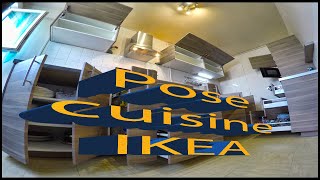 IKEA pose Cuisine Kitchen Time Laps DIY [upl. by Eustazio]