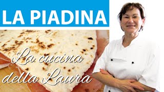 la piadina romagnola tradizionale  La cucina della Laura [upl. by Doris]