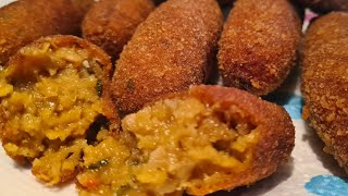 🇸🇷 Surinaamse Pom Kroketten receptSurinamese pom croquettes [upl. by Eiramaliehs]