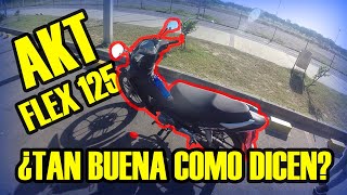 LA MEJOR MOTO DE CIUDAD  AKT FLEX 125 PRIMERAS IMPRESIONES [upl. by Yarvis]