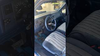 Super Rare OBS Single Cab Stepside Blue Interior obs silverado truck rare [upl. by Aisaim]