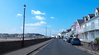 A Drive Along The Seafront At Instow North Devon [upl. by Hewet302]