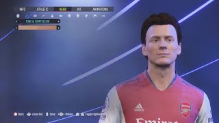 FIFA 22 How to make Marc Overmars Pro Clubs Look alike [upl. by Atsirk]