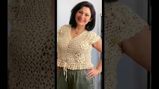 Tienes el tutorial aquí en mi canal Blusa tejida a Crochet 🌸 [upl. by Muraida762]