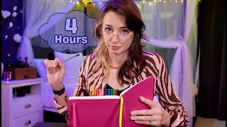 4 Hours of Interviewing You  ASMR Asking Questions [upl. by Naahsar]