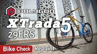 POLYGON XTRADA 5 29ERS REPAINT  INSPIRASI MODIF SEPEDA  UPGRADE CROSS COUNTRY XC [upl. by Rivalee]