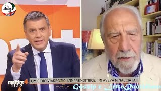 Mattino 4 Antonio Caprarica Sbotta Scuse e L’intervento di Roberto Poletti [upl. by Addia]